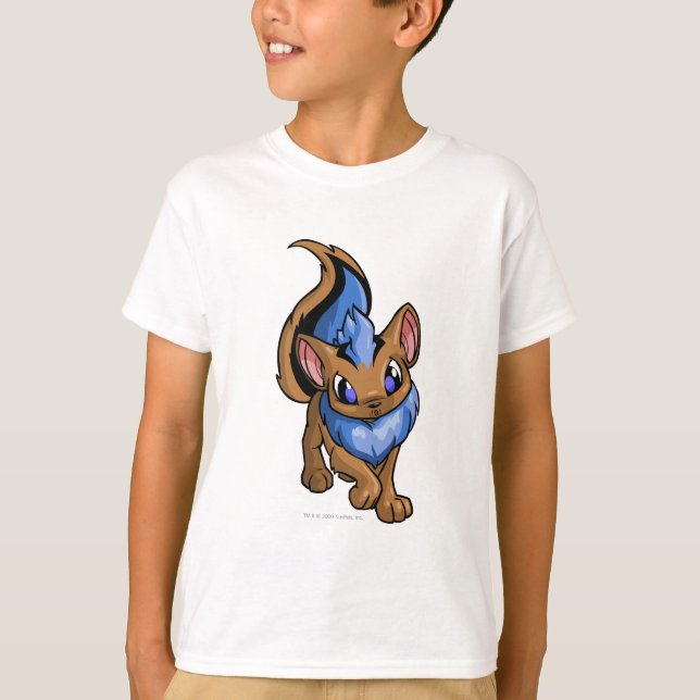 T-shirt Bleu Xweetok (Devant)