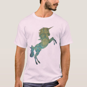 T-shirt Bleus de licorne