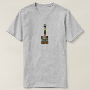 T-shirt Bleus de pays de colline
