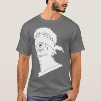 T-shirt Blindfolded Man