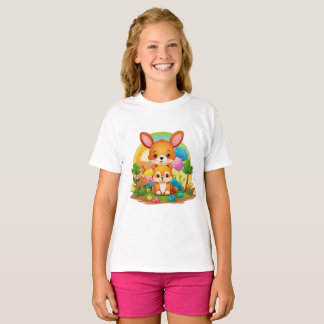 T-shirt Bliss Célestes : Adorable Conception De L'Ours Ted