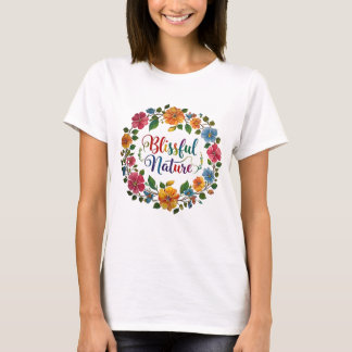 T-shirt Blisser Nature design - par Maaya_Prints, Femmes