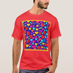 T-shirt Blissful Love : Coeurs Chic dévoilés