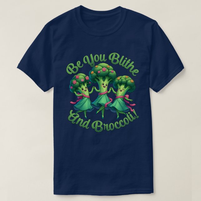 T-shirt Blithe Et Brocoli (Design devant)