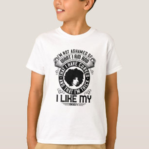 T-shirt BLM - Je n'ai pas honte de mon corps