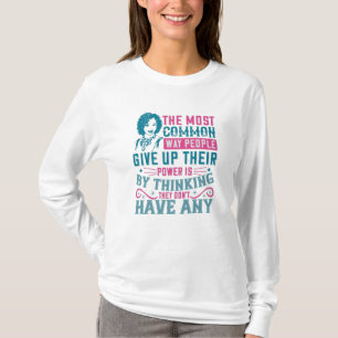 T-shirt BLM - N'abandonnez pas le pouvoir