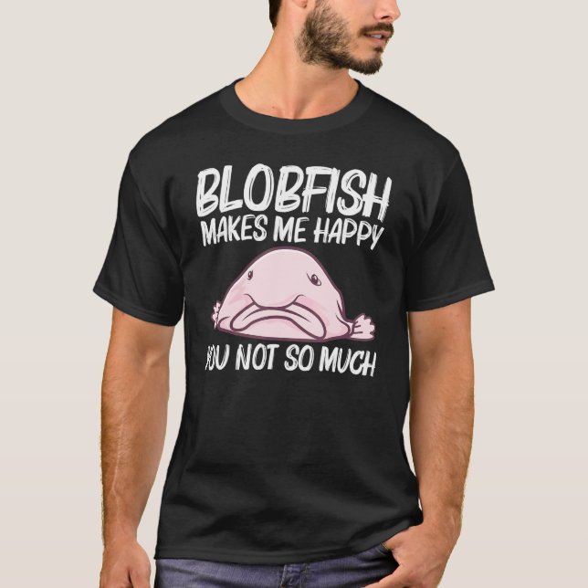 T-shirt Blobfish For Men Women Deep Sea Fish Zoo Animal (Devant)
