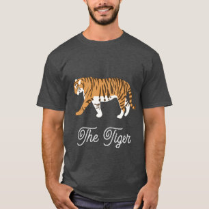 T-shirt Bloc couleur tigre