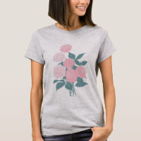 Bloc de bouquet rose Fleur Imprimer dessin