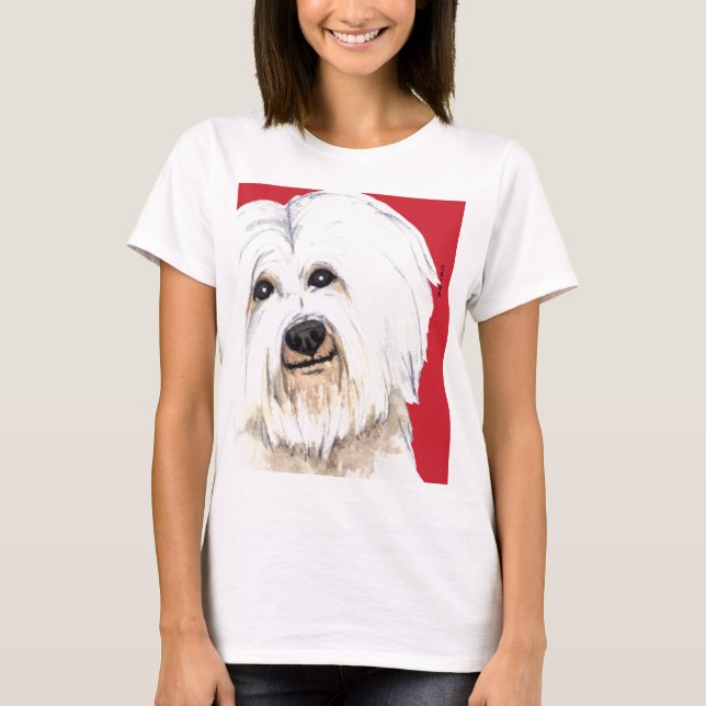 T-shirt Bloc de couleur de coton (Devant)