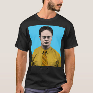 T-shirt Bloc de couleurs Office Dwight False