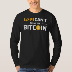 T-shirt Blockchain Cryptomonnaie Bitcoin Crypto Traders M