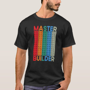 T-shirt Blocs de construction Cool Builder maître