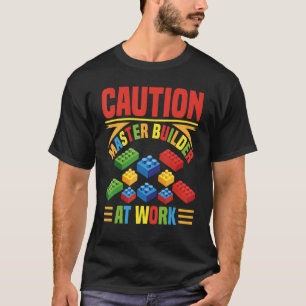 T-shirt Blocs de construction Master Builder 3