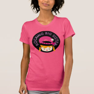 T-shirt Blond Rocking Big Sister