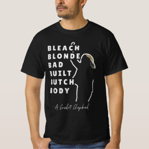 T-shirt Blonde Bleach Bad Construit Bouton Corps OFFICIEL