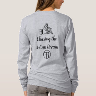 T-shirt Blonde & Broke - Barrel Racing - Black Logo