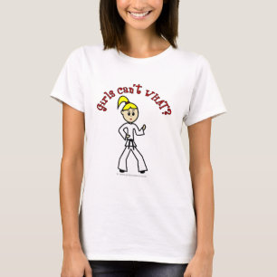 T-shirt Blonde Karate Girl