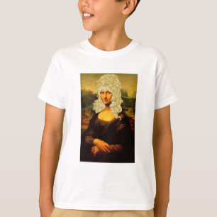 T-shirt Blonde Mona Lisa