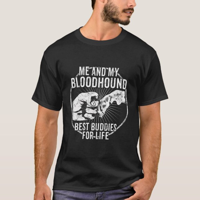 T-shirt Bloodhound (Devant)