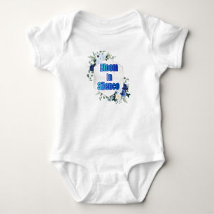 T-Shirt Bloom in Silence Baby Bodysuit