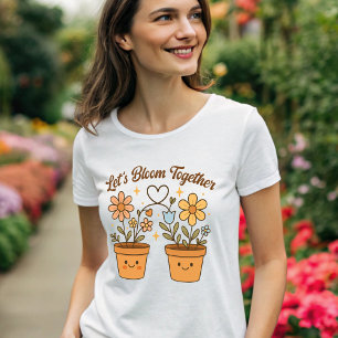 T-shirt Bloom Together - Joli Amour Plante
