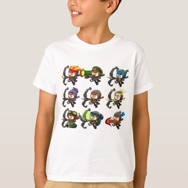 T-shirt bloons td 6 (Devant)
