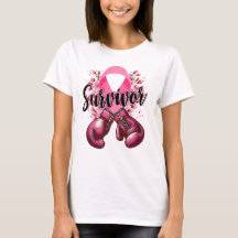 Blossom Cancer du sein guerrier Survivant
