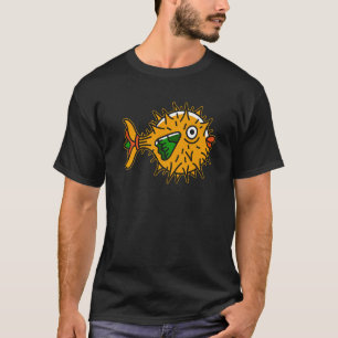 T-shirt Blowfish Dank Meme Cute Sea Fish Pufferfish