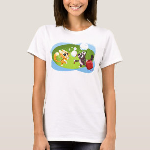 T-shirt BLOWING BUBBLES CATS de Jeff Willis