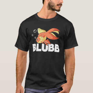 T-shirt Blubb Poisson Rouge Aquariophile Aquariophilie Sou