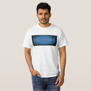 T-shirt blue circle