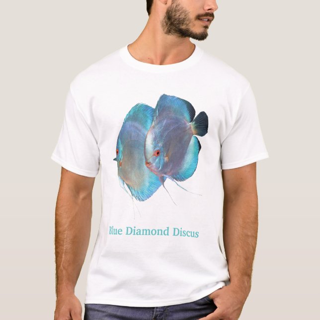T-shirt Blue Diamond Discus (Devant)