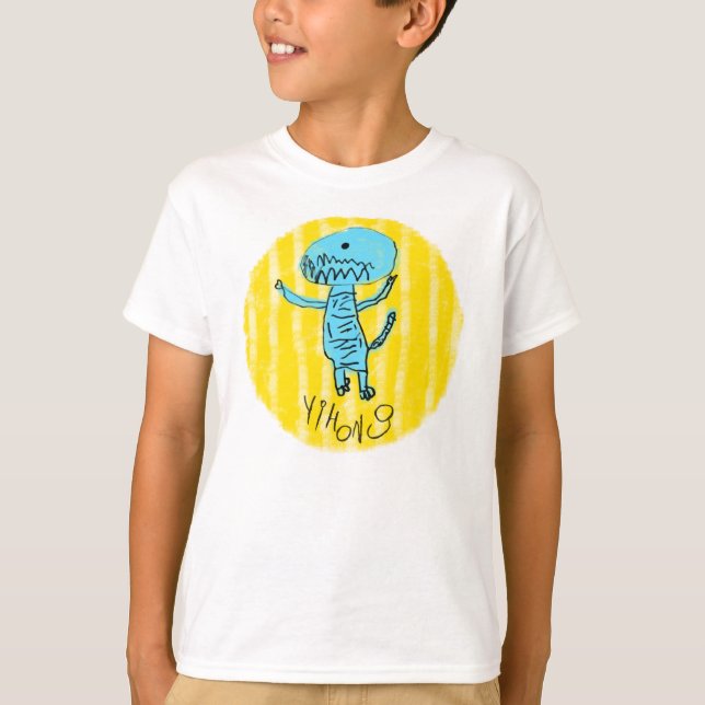 T-shirt Blue Dino Tee (Devant)