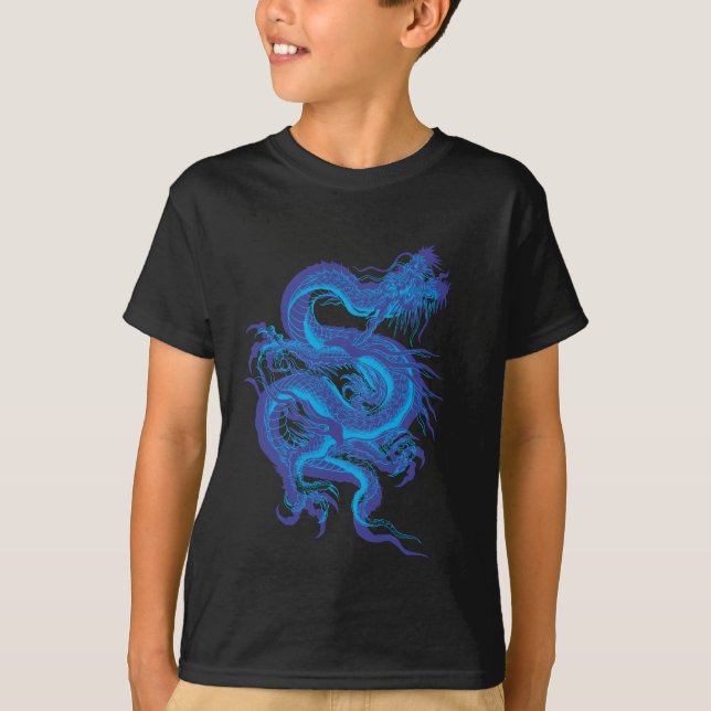 T-shirt blue.dragon (Devant)