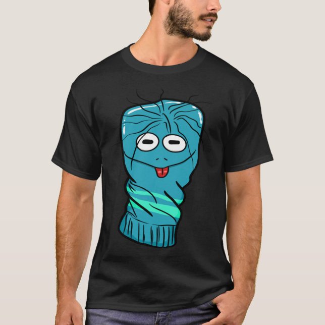 T-shirt Blue Hand Puppet (Devant)