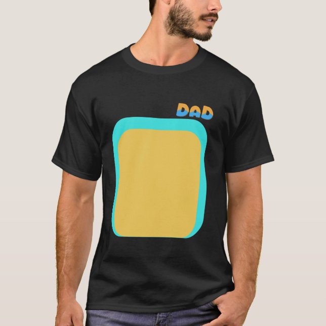 T-shirt Blue Heeler Chien Papa Halloween Famille Correspon (Devant)