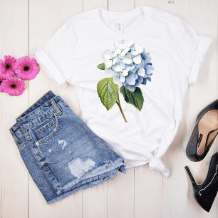T-shirt Blue Hydrangea Classic
