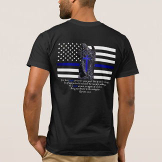 T-shirt Blue Line mince Michael Arkhangel
