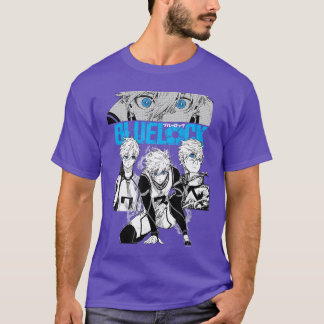 T-shirt Blue Lock Seishiro Nagi Multiples Scènes Gros Sein
