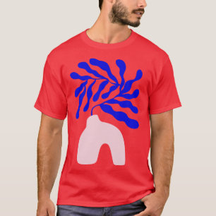 T-shirt Blue Matisse Ferns II