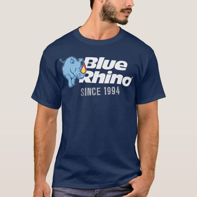 T-shirt Blue Rhino "Depuis 1994" Dark Men (Devant)