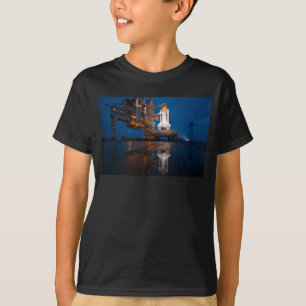 T-shirt Blue Sky for Space Shuttle Atlantis Launch