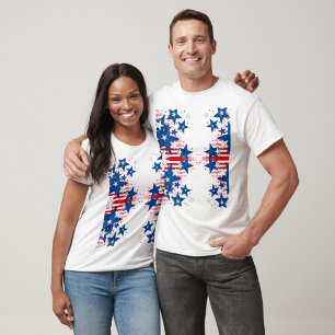 T-shirt Blue Stars