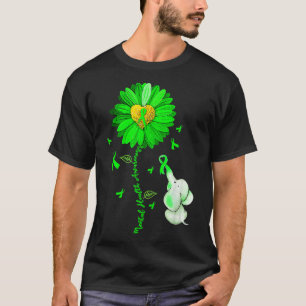 T-shirt Blue Sunflower Elephant Étalon Répandre sensibilis
