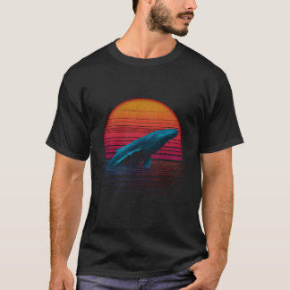T-shirt Blue Whale Marine Biology Animal Sea Ocean Humpbac