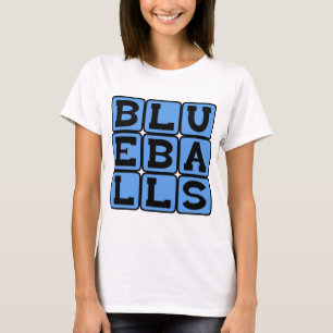 T-shirt Blueballs, Boules bleues