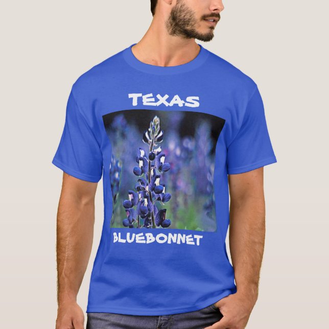 T-shirt Bluebonnet de Texas (Devant)