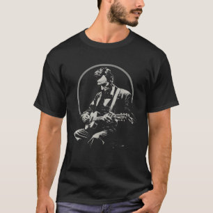 T-shirt BluegrassGarage Abraham Lincoln Jouer Guitare Ret