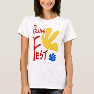 T-shirt Blues Fest Matisse Style
